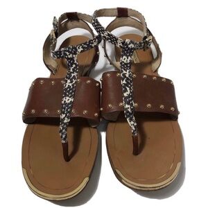 Louise et Cie leather brown sandals. Size 8.5